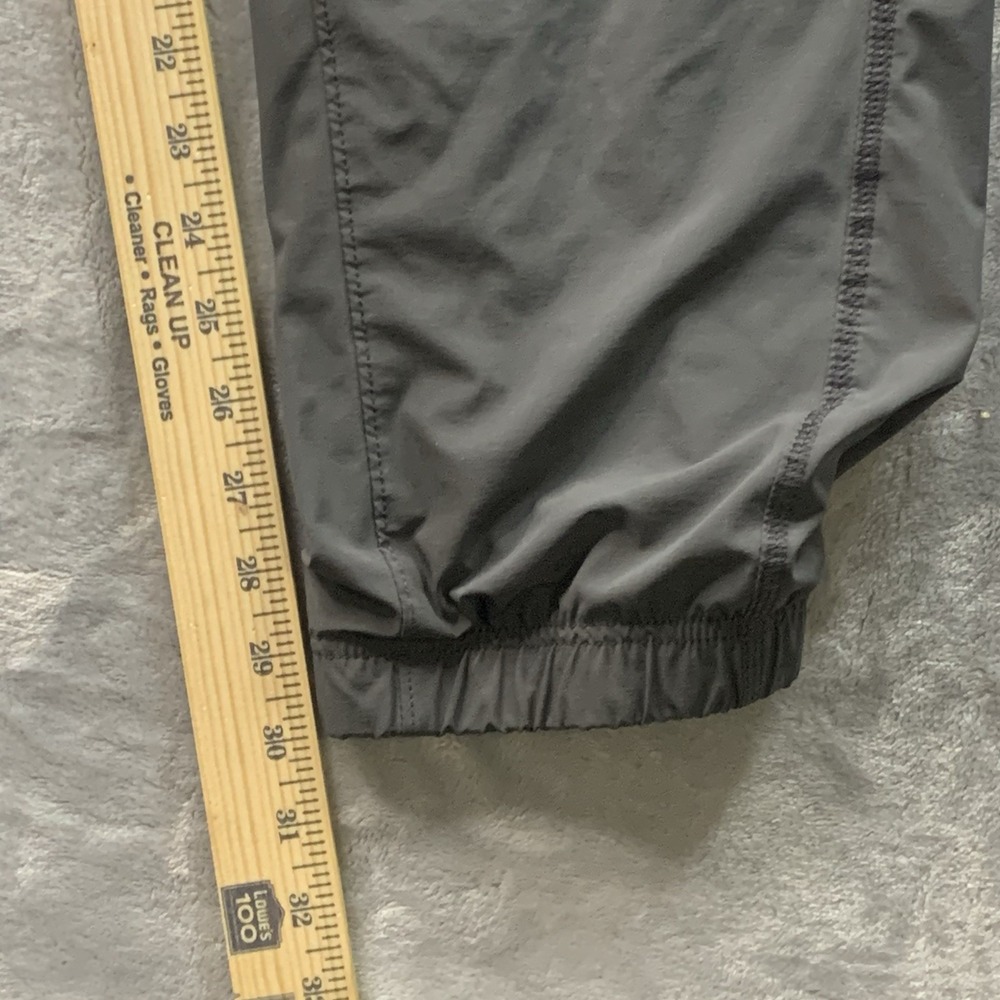 Eddie Bauer Polar Fleece‎ Lined Tech Pants Women's 14 Gray Cargo Warm Hiking - Picture 9 of 12